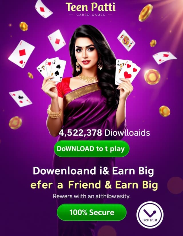 Teen Patti 50 Bonus Banner
